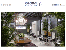 Tablet Screenshot of globalradiatori.com